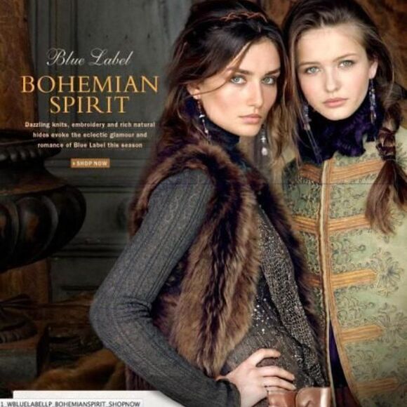Ralph Lauren Blue Label Jackets & Blazers - Ralph Lauren Fall/Winter '11 Blonde Lamb Shearling Vest
